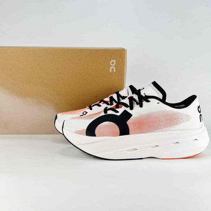 On Running Cloudboom Echo – White & Flame Men's Lightweight Racing Shoes