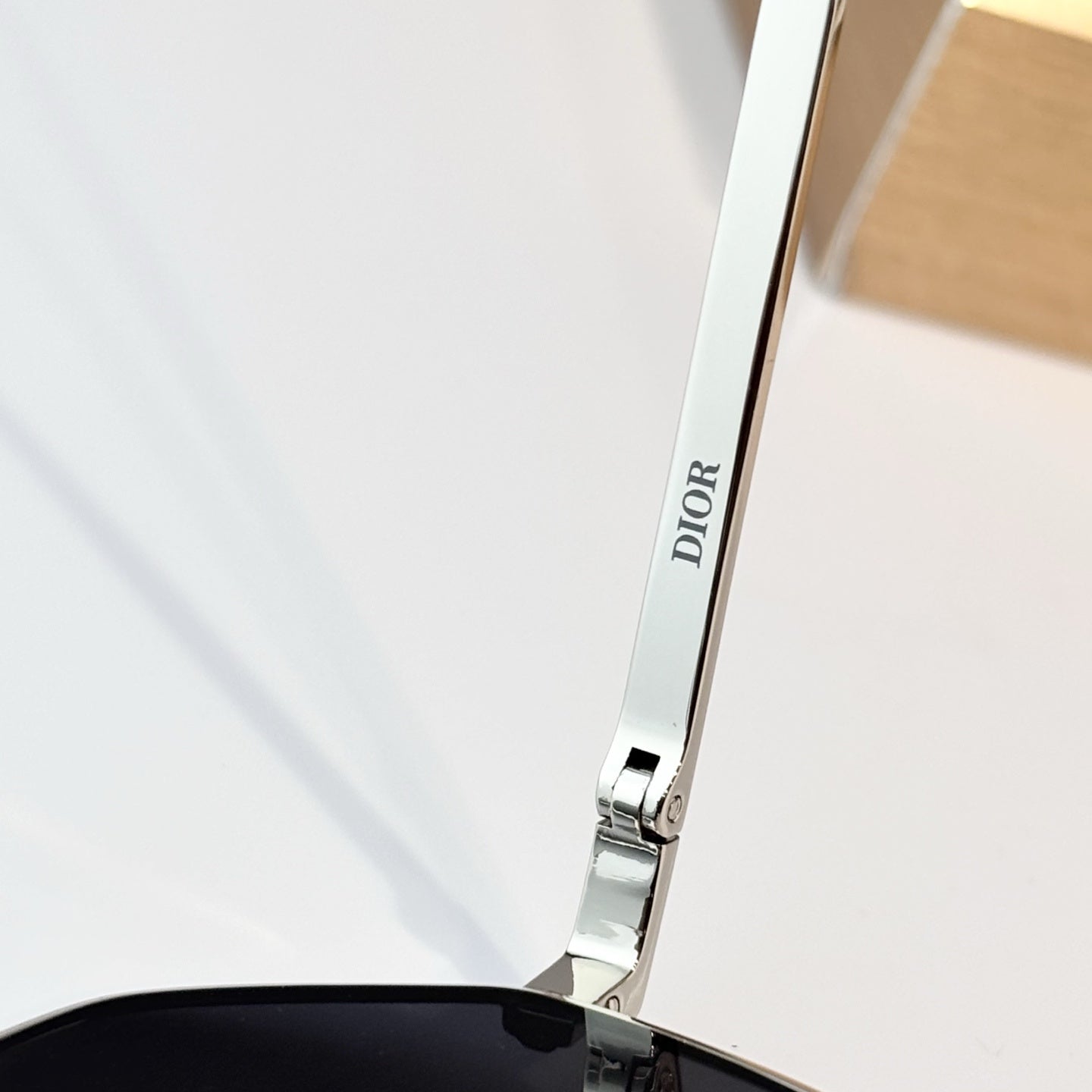 D**R Round Sunglasses | Silver Double-Bridge Metal Frame & Dark Grey Lenses