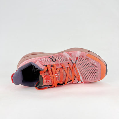 On Cloudsurfer Trail – Rose Terracotta & Burnt Orange Unisex Lightweight Breathable Trail Running Shoes
