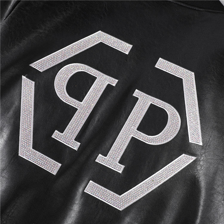 NEW-PP Leather Jacket