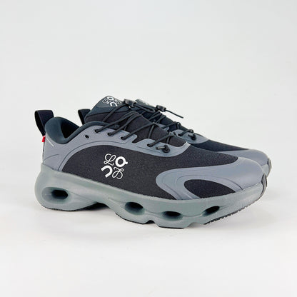On x Loewe Cloudaway – Black & Steel Grey Unisex Premium Collaboration Lifestyle Sneakers