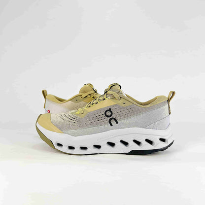 On Cloudmonster – Olive Yellow & Sand Unisex Lightweight Breathable Comfortable Running Shoes