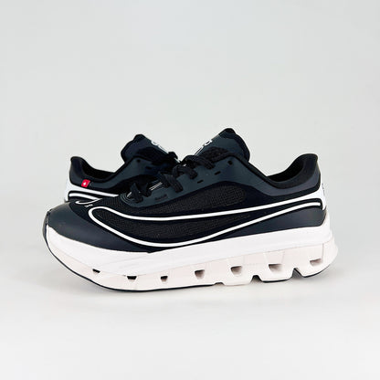 On Cloudflow 5 AD – Black & White Unisex Lightweight Breathable Comfortable Running Shoes
