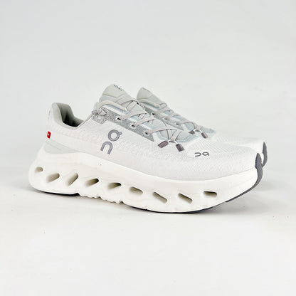 On Running Cloudeclipse – Grey & White Unisex High-Performance Road Running Shoes