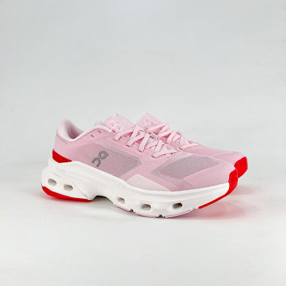 On Running Cloudmonster – Blossom & Red Women's Maximum Cushion Running Shoes