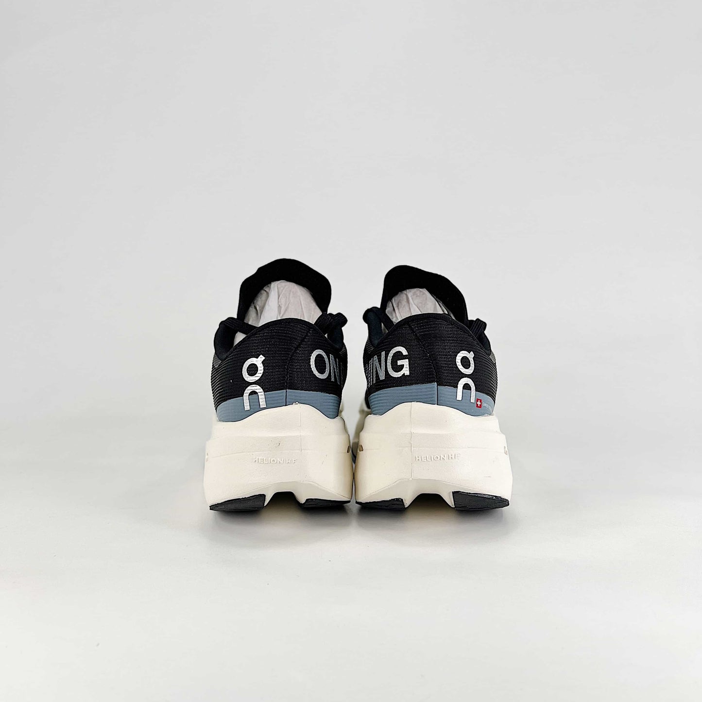 On Running Cloudeclipse – Black & White Men's High-Performance Running Shoes