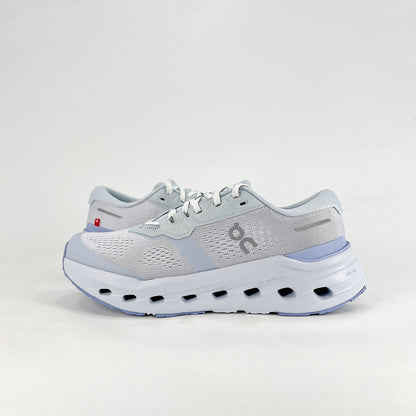 On Cloudrunner 3 – White & Frost Blue Unisex Lightweight Breathable Running & Lifestyle Shoes