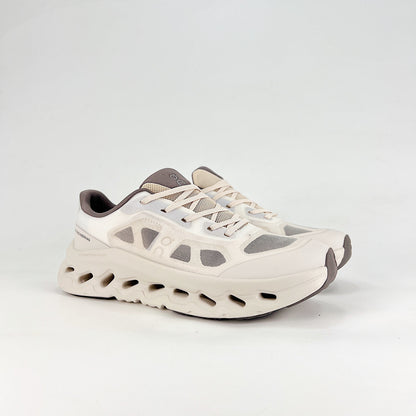 On Cloudtilt Remix – Pearl White & Mocha Grey Unisex Comfortable Soft Running & Lifestyle Shoes
