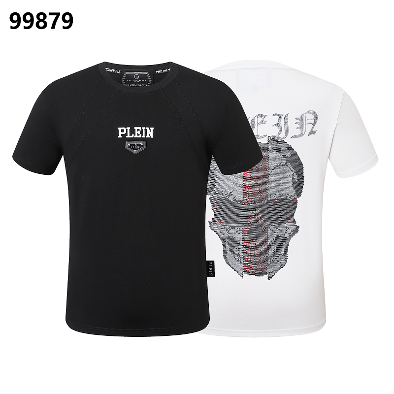 P**P Men's Art Collector Logo Emblem T-Shirt | Black White
