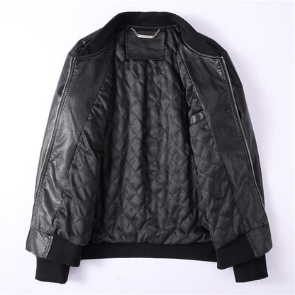 NEW-PP Leather Jacket