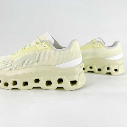 On Cloudmonster Void – Lemon Cream Unisex Lightweight Running & Street Shoes