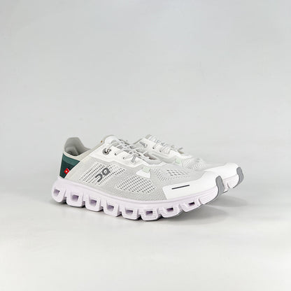 On Cloud 6 Coast – White & Sage Green Unisex Lightweight Breathable Running & Lifestyle Shoes