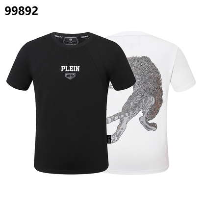 P**P Men's Personal Trainer Wellness Logo Emblem T-Shirt | Black White