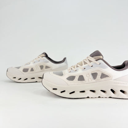 On Cloudtilt Remix – Pearl White & Mocha Grey Unisex Comfortable Soft Running & Lifestyle Shoes