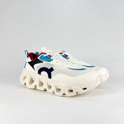 On x KITH K-Tech 2 – White, Navy Blue & Cyan Unisex Limited Edition Lifestyle Shoes