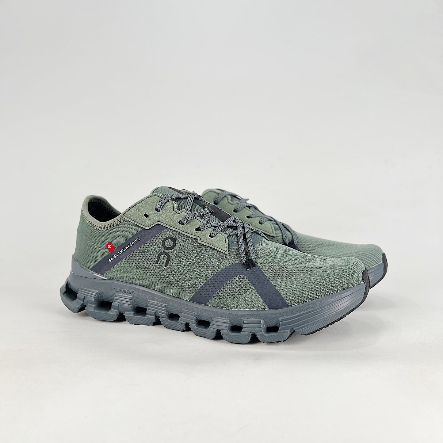 On Cloud X4 AD – Sage Green & Slate Grey Unisex Comfortable Versatile Low-Top Running & Casual Shoes