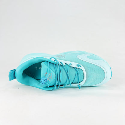 Loewe × On Cloudsolo – Unisex Lightweight Breathable Luxury Collaborative Running Shoes | Aqua Blue & Turquoise