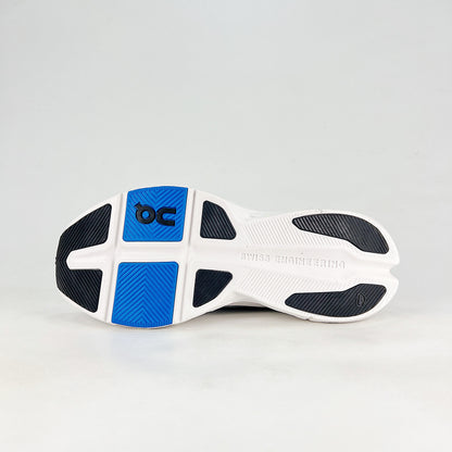 On Running Cloudmonster – Grey & Cobalt Blue Unisex Maximum Cushion Road Running Shoes