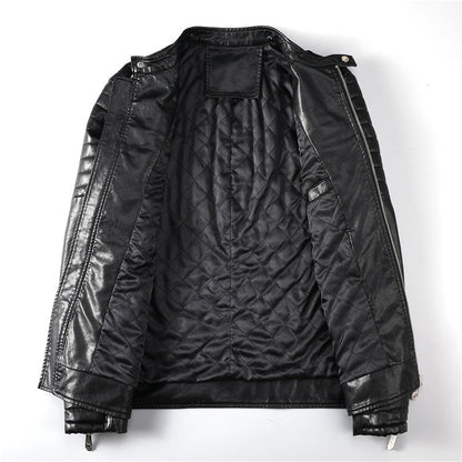 NEW-PP Leather Jacket