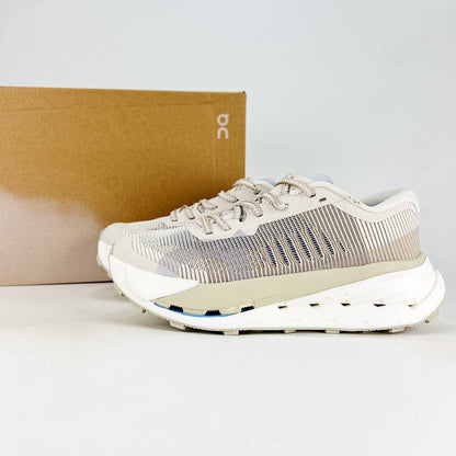 On Running Cloudmonster 2 – Sand & White Unisex Maximum Cushion Road Running Shoes