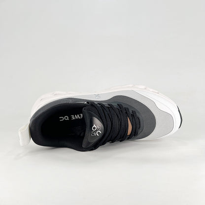 On x Loewe Cloudsurfer – Black & Charcoal Grey Unisex Premium Collaboration Lightweight Lifestyle Sneakers