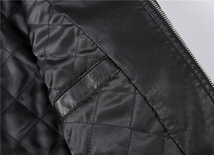 NEW-PP Leather Jacket