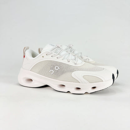 Loewe × On Cloudsolo – Unisex Lightweight Breathable Luxury Collaborative Running Shoes | White & Pearl Gray