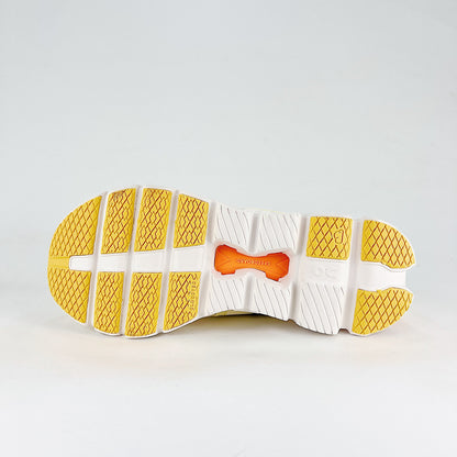 On Running Cloud X – Hay & Peach Women's Lightweight Running Shoes