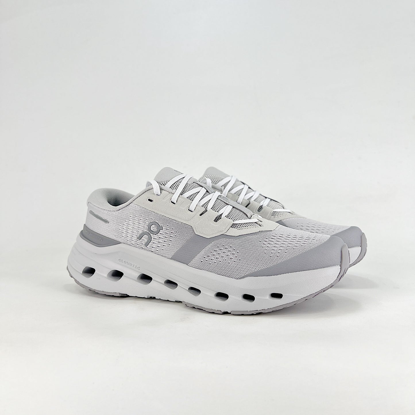 On Cloudrunner 3 – White & Glacier Grey Unisex Lightweight Breathable Running & Lifestyle Shoes