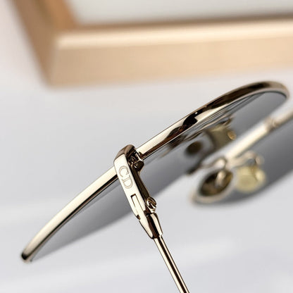 D**R Oversized Square Sunglasses | Silver & Gold Metal Frame, Grey Gradient Lenses | Multiple Colors
