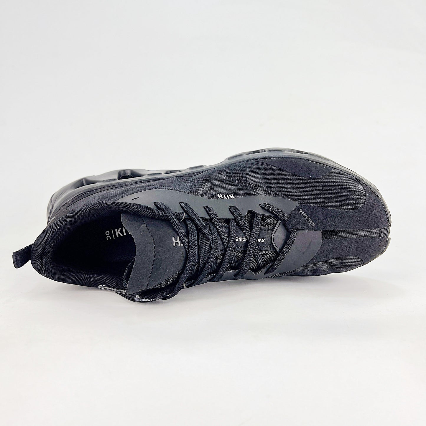 On x Kith Cloudswift – Triple Black Unisex Premium Collaboration Lifestyle Sneakers