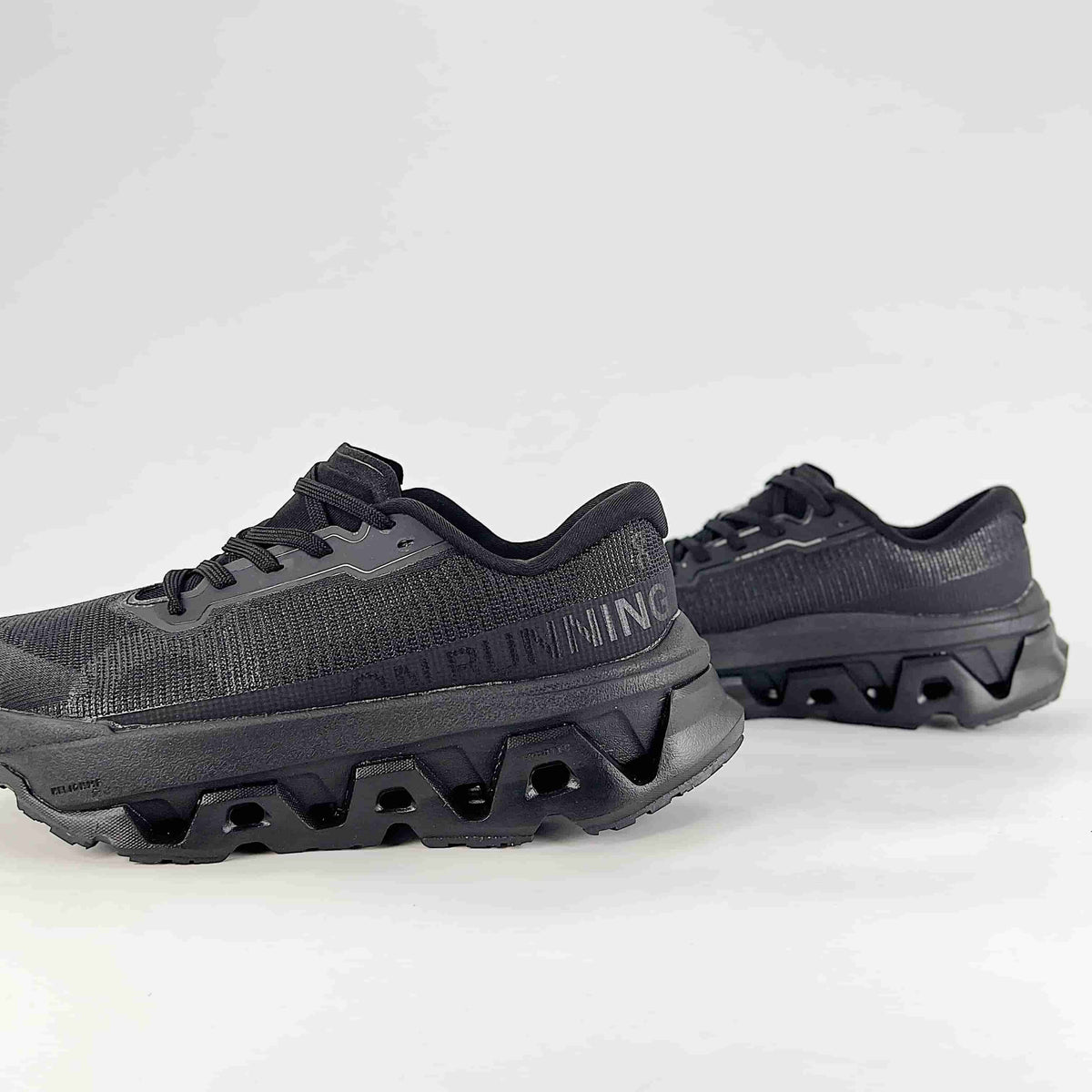 On Cloudmonster 3 Hyper – Women's Lightweight Breathable Maximum Cushioning Running Shoes | All Black