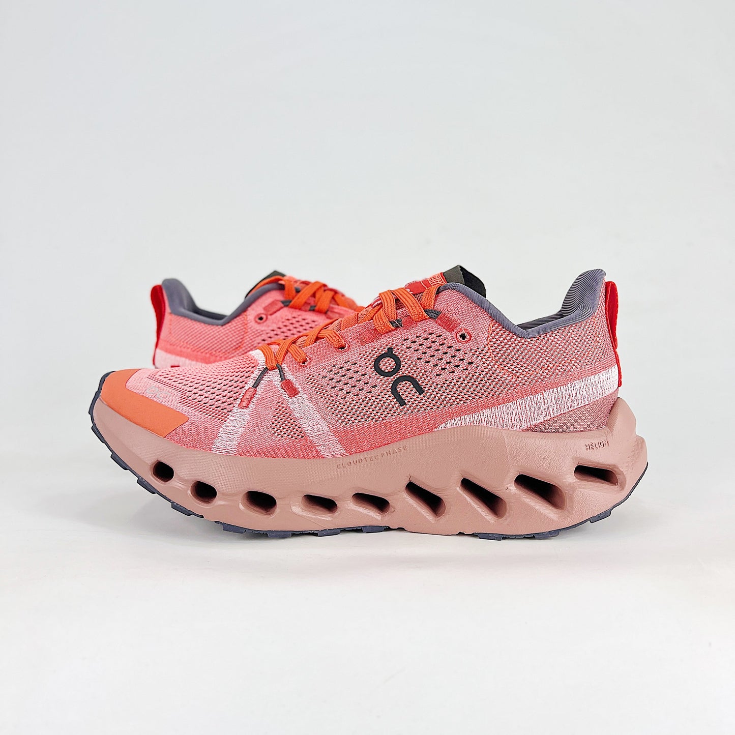 On Cloudsurfer Trail – Rose Terracotta & Burnt Orange Unisex Lightweight Breathable Trail Running Shoes