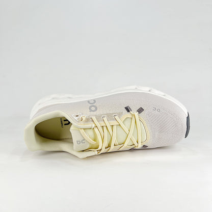 On Running Cloudeclipse – Ivory & Lemon Yellow Unisex High-Performance Road Running Shoes
