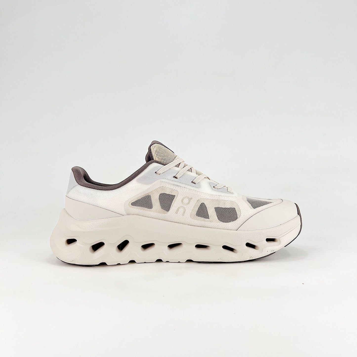 On Cloudtilt Remix – Pearl White & Mocha Grey Unisex Comfortable Soft Running & Lifestyle Shoes
