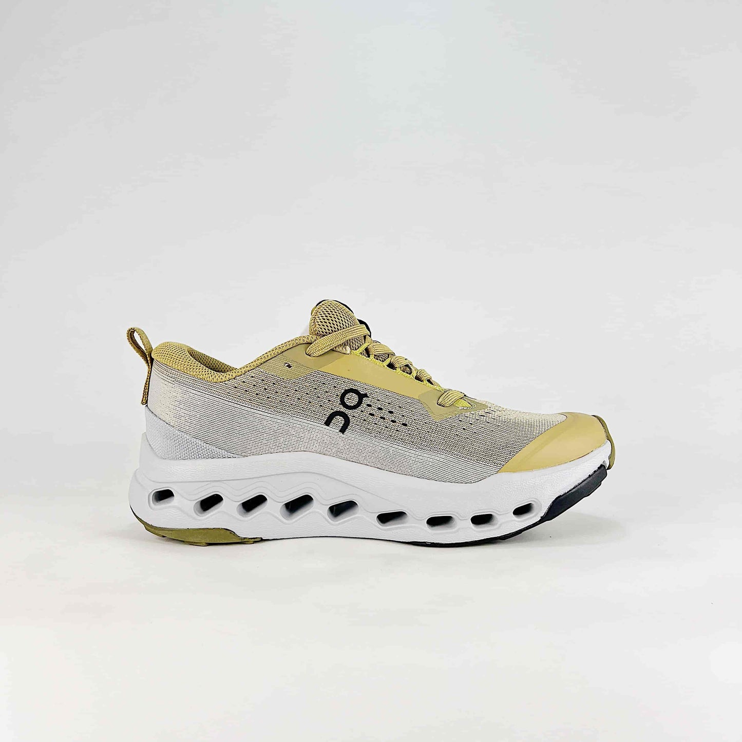 On Cloudmonster – Olive Yellow & Sand Unisex Lightweight Breathable Comfortable Running Shoes