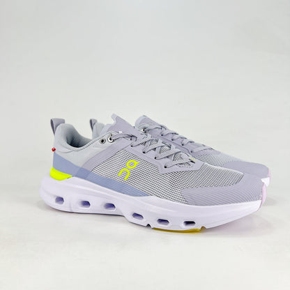 On Running Cloudmonster – Sage & White Unisex Maximum Cushion Running Shoes