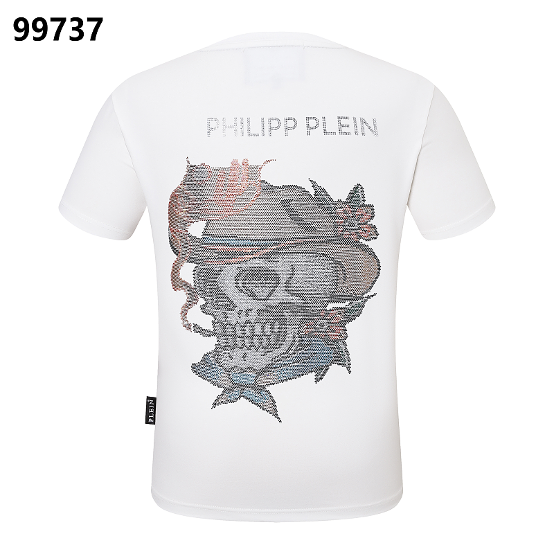 P**P Men's Collector Edition Logo Emblem T-Shirt | Black White