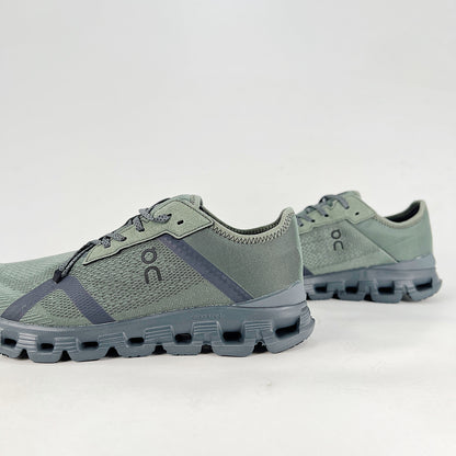 On Cloud X4 AD – Sage Green & Slate Grey Unisex Comfortable Versatile Low-Top Running & Casual Shoes