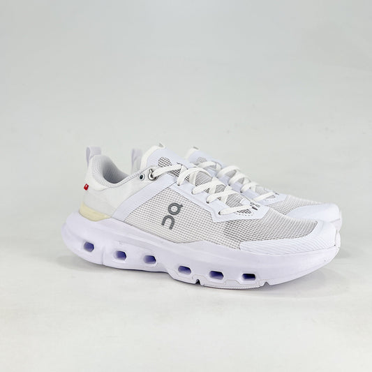 On Running Cloudmonster – Sage & White Unisex Maximum Cushion Running Shoes