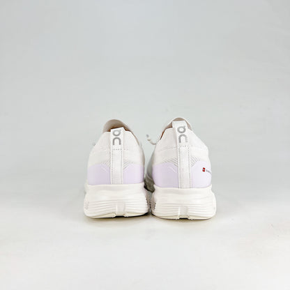 On Running Cloud 6 Versa – All White & Gum Unisex Lifestyle Running Shoes