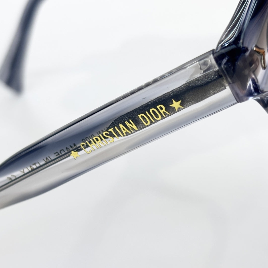 D**R DiorBlackSuit Optical Frames | Oversized Square Acetate Eyeglasses, Christian Dior Star Temple, Arrow Rivet | 5 Colors
