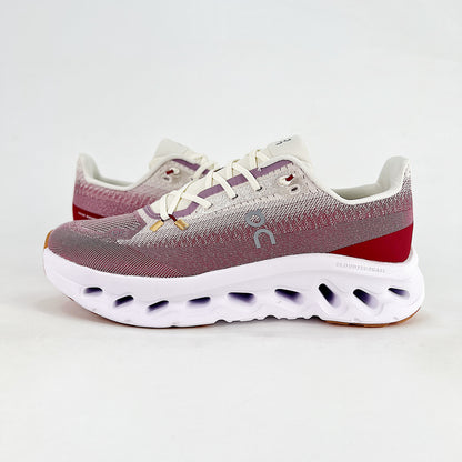 On Running Cloudeclipse – Rose & White Unisex High-Performance Road Running Shoes