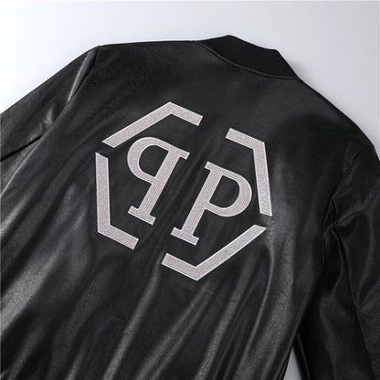 NEW-PP Leather Jacket