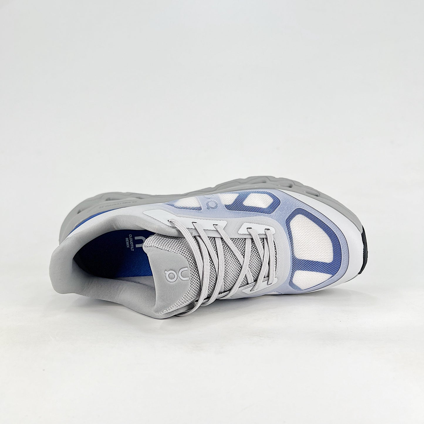 On Cloudtilt Remix – White & Cobalt Blue Men's Comfortable Soft Running & Lifestyle Shoes
