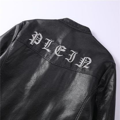 NEW-PP Leather Jacket