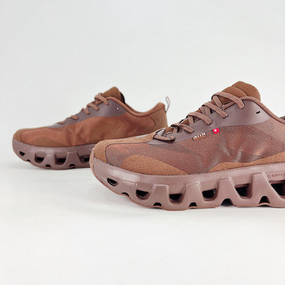 On x Kith Cloudswift – All Mocha Brown Unisex Premium Collaboration Lifestyle Sneakers