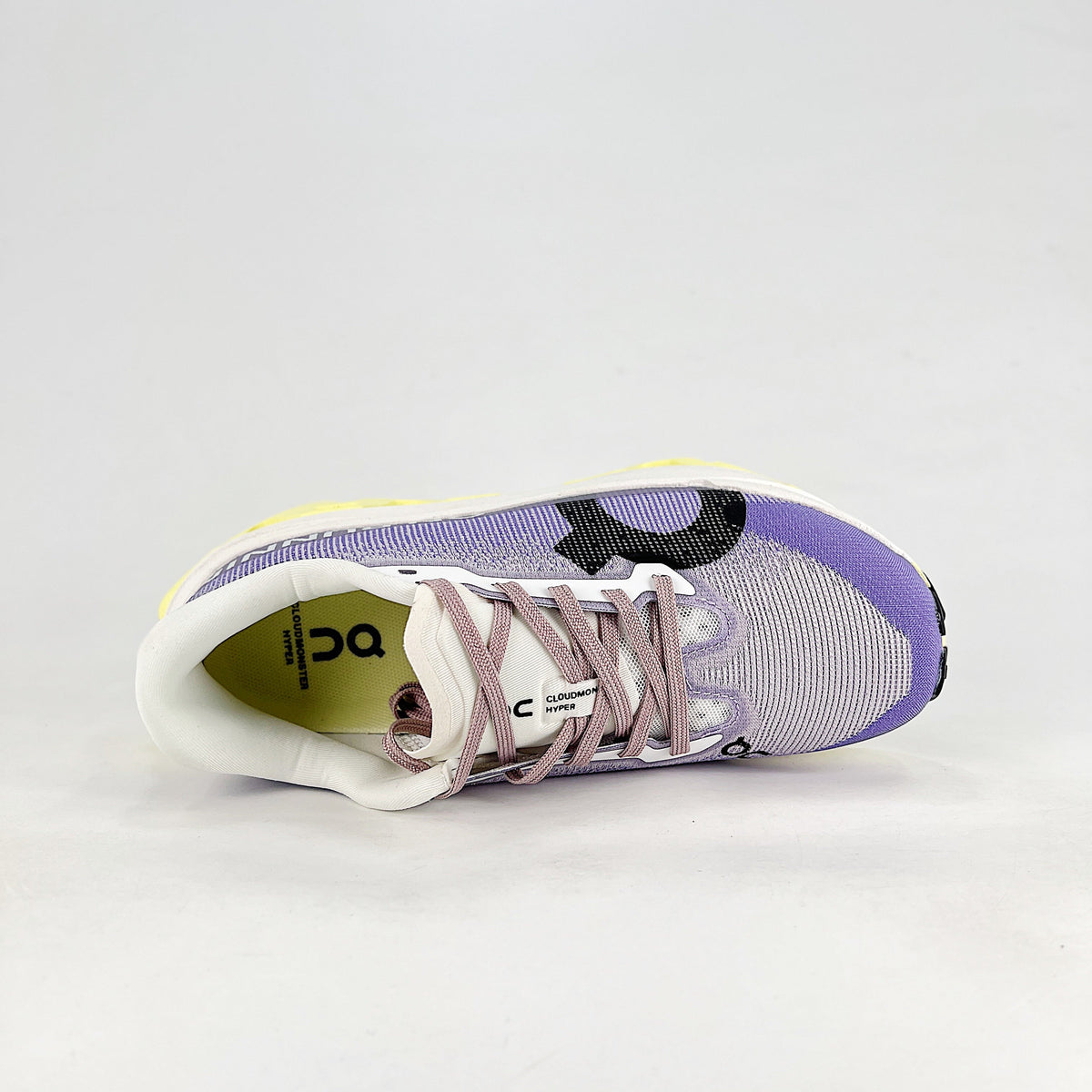 On Cloudmonster 3 – Women's Lightweight Breathable Maximum Cushioning Running Shoes | Lavender & Neon Yellow