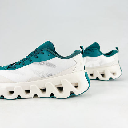 On x Kith Cloudswift – White & Teal Green Unisex Premium Collaboration Lifestyle Sneakers