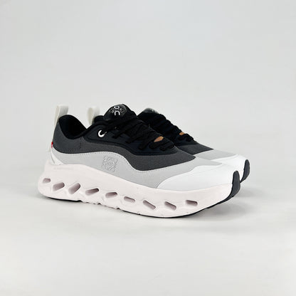 On x Loewe Cloudsurfer – Black & Charcoal Grey Unisex Premium Collaboration Lightweight Lifestyle Sneakers